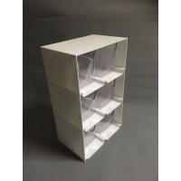 Kunststof Siematic kastje met voorraadpotten